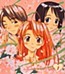 Love Hina San-Busaku: Love Hina 1 - Naru & Shinobu & Mitsune Hen