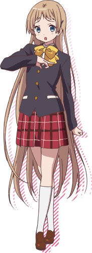 Sanae Dekomori, beyond The Boundary, love Chunibyo Other Delusions,  Cosplay, wig, fandom, Hime cut, uniform, black Hair, long Hair