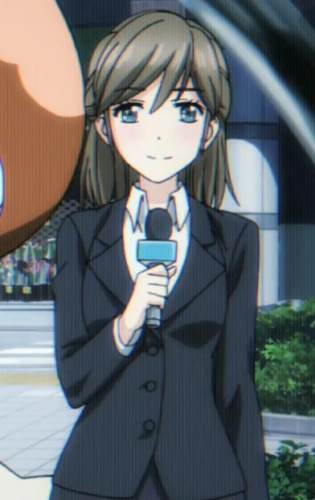 anime female news reporter