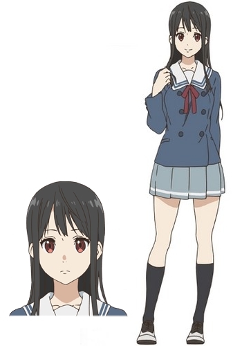 Kyoukai no Kanata (Mitsuki Nase)  Character design, Anime character  design, Character design animation