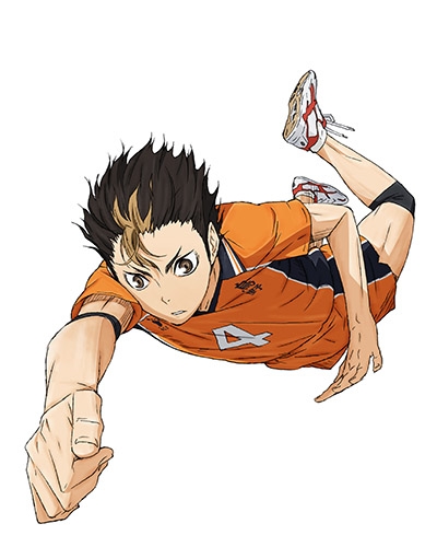 Yuu Nishinoya, Haikyuu