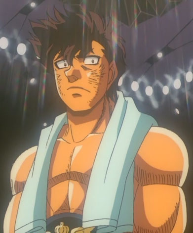 HAJIME NO IPPO TAKESHI SENDO VS IPPO ANIME PRODUCTION CEL 6