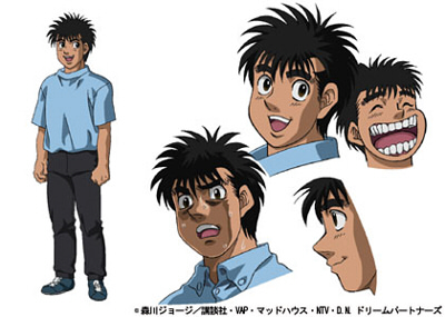 Characters appearing in Hajime no Ippo: New Challenger Anime
