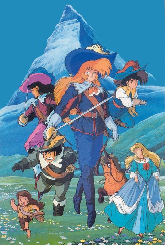 The Three Musketeers' Anime TV Series Gets  Prime HD Distribution