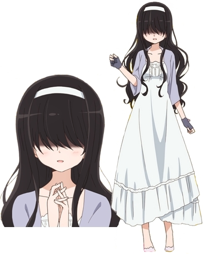 Anime anime girls long hair portrait dark hair white background  blushing HD phone wallpaper  Peakpx