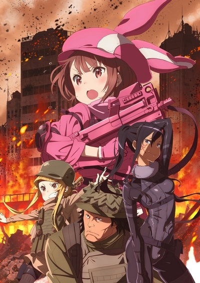 New anime Gun Gale Online challenges magical girl tradition with guns -  Polygon