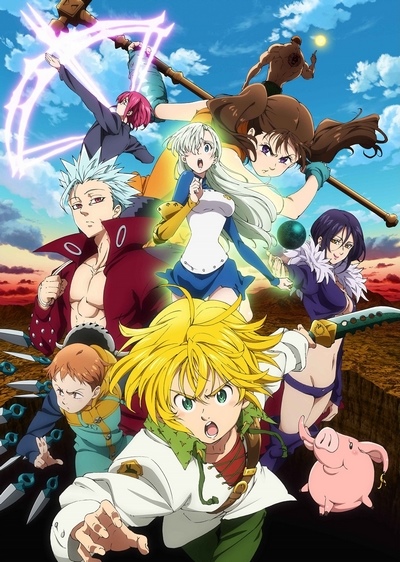 Comparação entre o anime e o - Nanatsu no Taizai Brasil