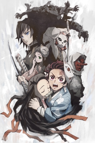 KIMETSU NO YAIBA - Demon Slayer, Tanjirou Kamado (review history HD 2019 anime subtitled, voiced)