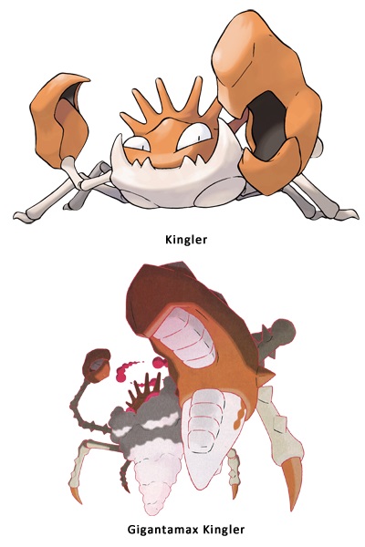 Kingler Evolution