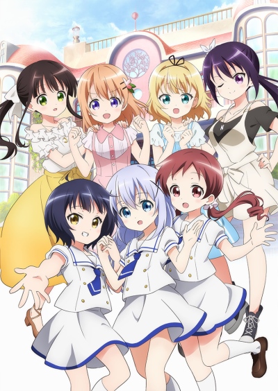 Gochuumon wa Usagi desu ka 1- 8 Manga set Japanese comic Is the order a  rabbit