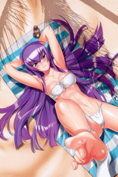 busujima saeko (highschool of the dead) drawn by satou_shouji