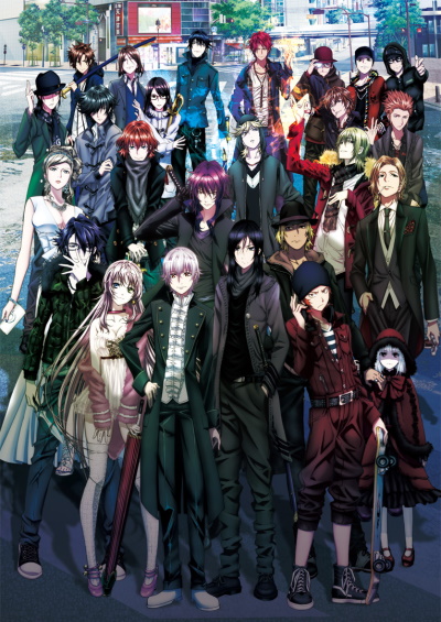 HD wallpaper: anime boys, shoujo, king, crown, suit, group of