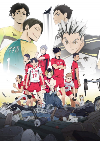 DVD Anime Haikyu Season 3 Karasuno Koukou VS Shiratorizawa Gakuen Koukou  for sale online