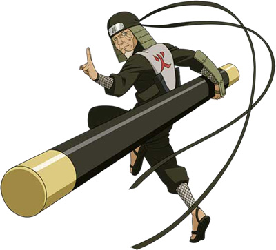 Hiruzen Sarutobi (Combat form) the Third Hokage Naruto Series