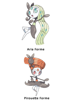 Pokemon Meloetta step form