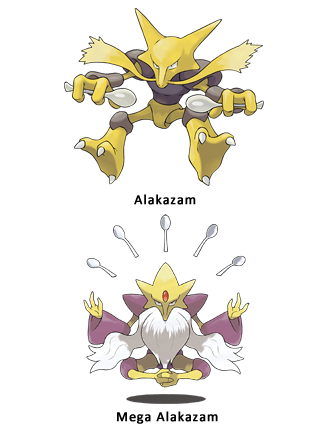 Pokémon Alakazam / Foodin (1/20)