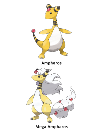 Todo Dia um Pokémon Diferente on X: 181-🇧🇷Ampharos 🇯🇵Denryu